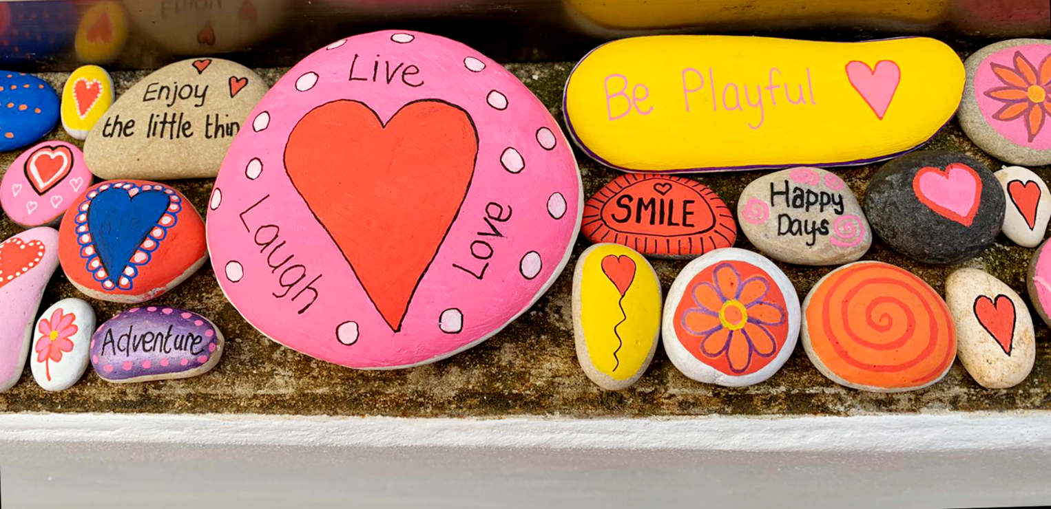 Hand Painted Pebbles